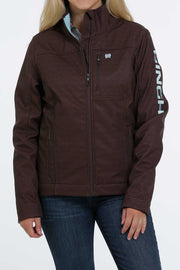 Cinch Women's Bonded Jacket Concealed Carry - Brown