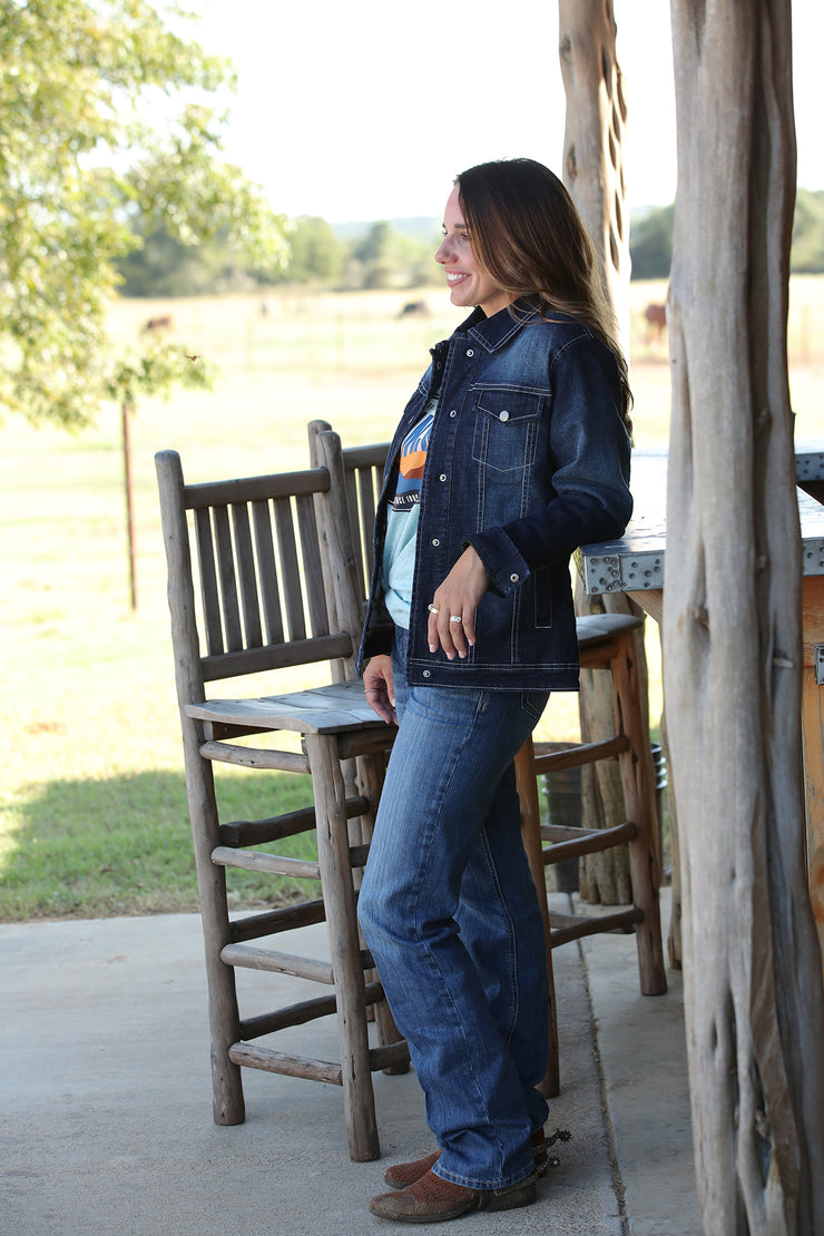 Cinch Women's Denim Trucker Jacket