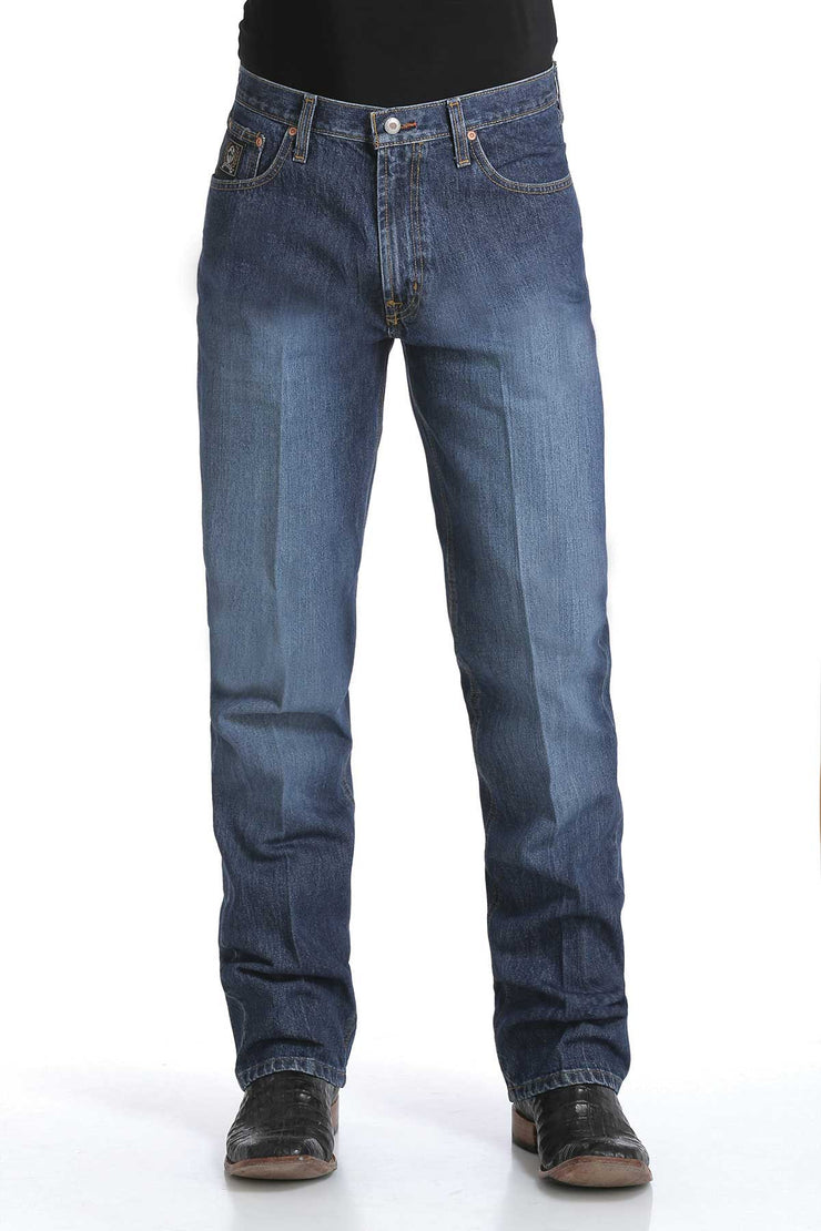 Cinch Men's Jeans - Black Label Dark Stone Wash