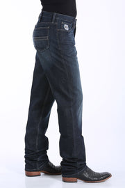 Cinch Men's Jeans - Silver Label Performance Denim - Dark Stonewash