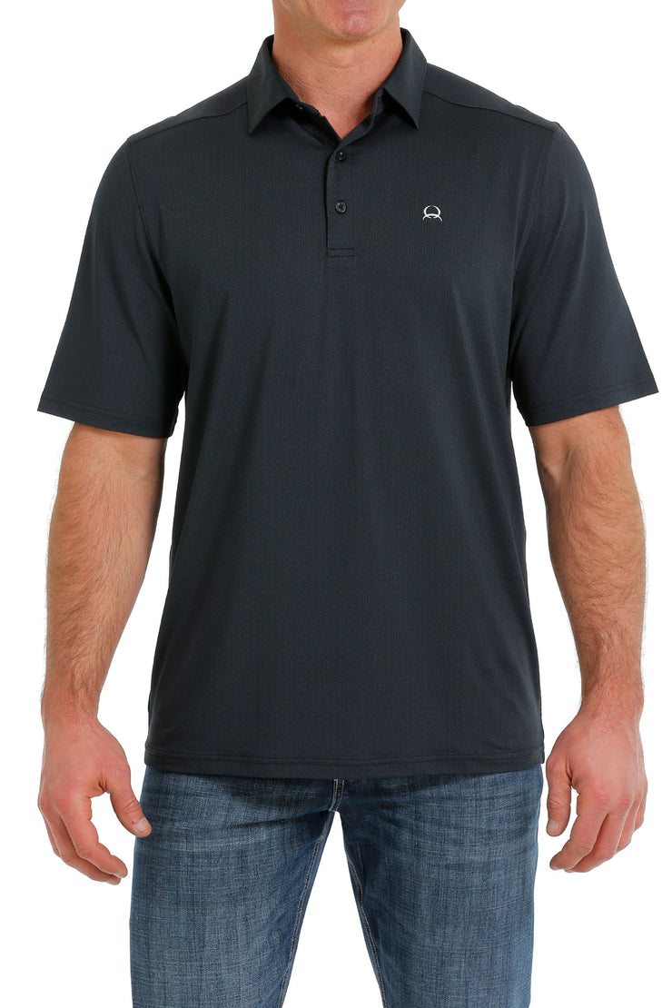 Cinch Men's Short Sleeve ArenaFlex Polo - Navy