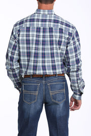 Cinch Men's Long Sleeve Shirt - Navy
