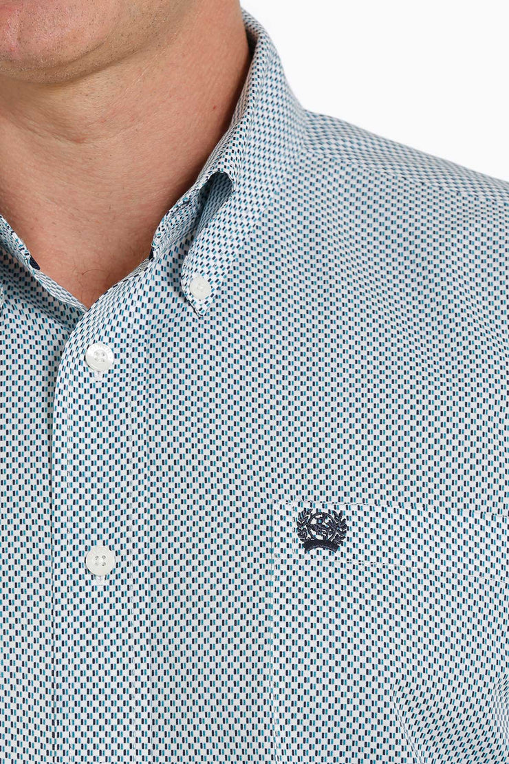 Cinch - Men's Long Sleeve Shirt - Blue