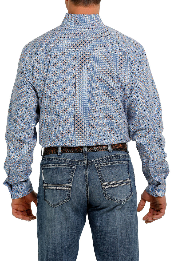 Cinch - Men's Long Sleeve Shirt - Blue