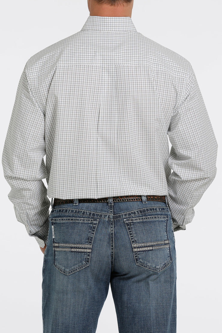 Cinch - Men's Long Sleeve Shirt -  White