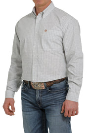 Cinch - Men's Long Sleeve Shirt -  White