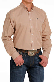 Cinch - Men's Long Sleeve Shirt - Brown