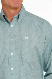 Cinch - Men's Long Sleeve Shirt - Blue