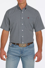 Cinch Men's Short Sleeve Shirt - Gray
