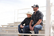 Cinch Men's Short Sleeve Shirt Arena Flex - Black