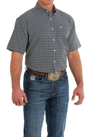 Cinch Men's Short Sleeve Shirt Arena Flex - Navy