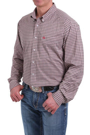 Cinch - Men's Long Sleeve Shirt - White