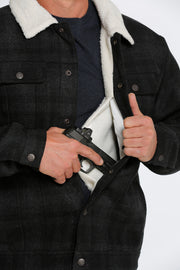 Cinch Men's Concealed Carry Trucker Jacket - Black
