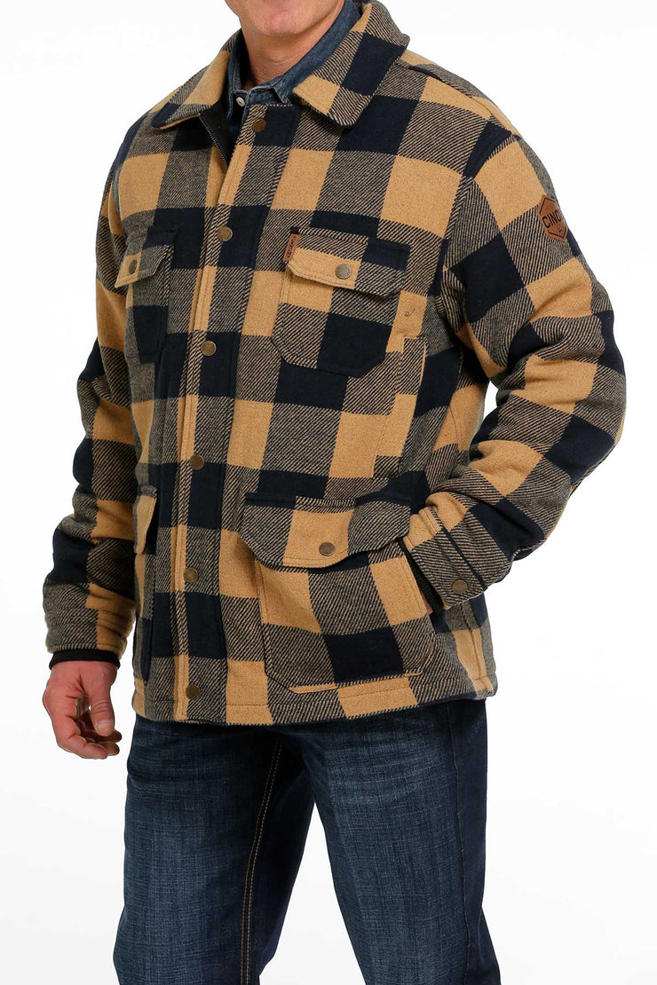 Cinch - Men's Tan/Multi Frontier Coat - Murdoch's