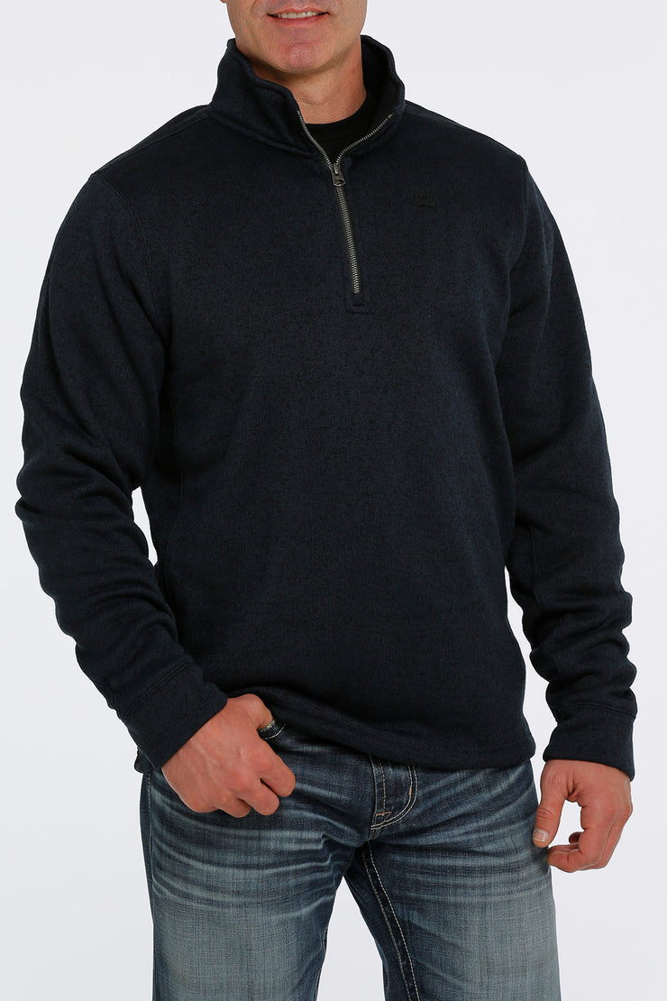 Mens Cinch 1/4 Zip Pullover - Blue – Circle X Country Store