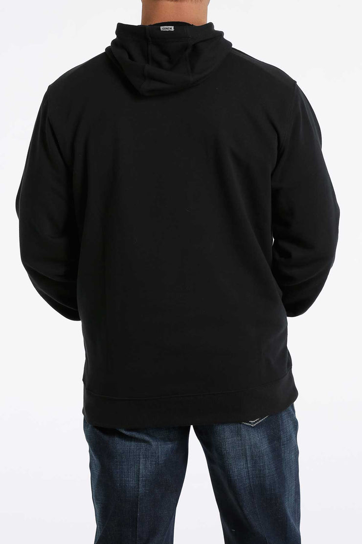 Cinch Men's Hoodie Pullover - Black