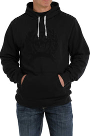 Cinch Men's Hoodie Pullover - Black