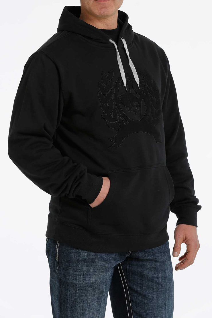 Cinch Men's Hoodie Pullover - Black