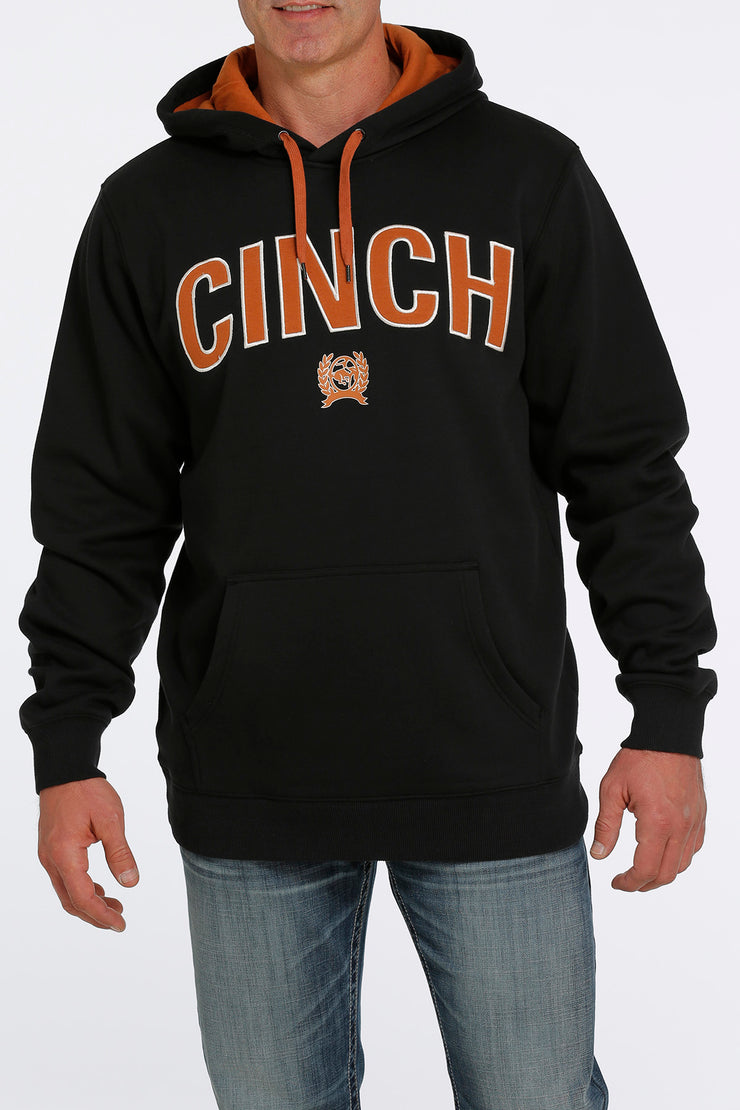 Cinch Men's Hoodie Pullover - Black