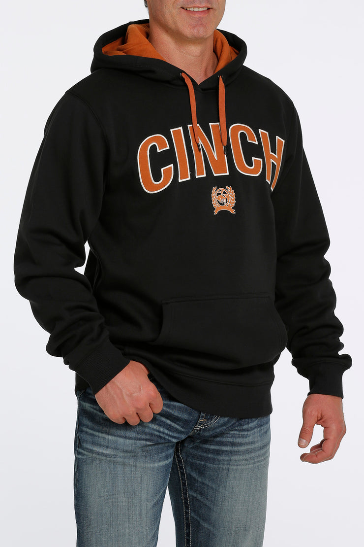 Cinch Men's Hoodie Pullover - Black