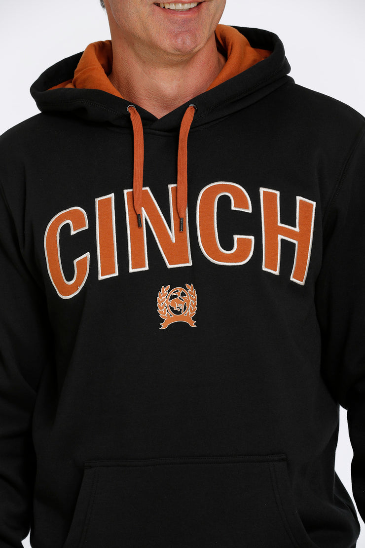 Cinch Men's Hoodie Pullover - Black