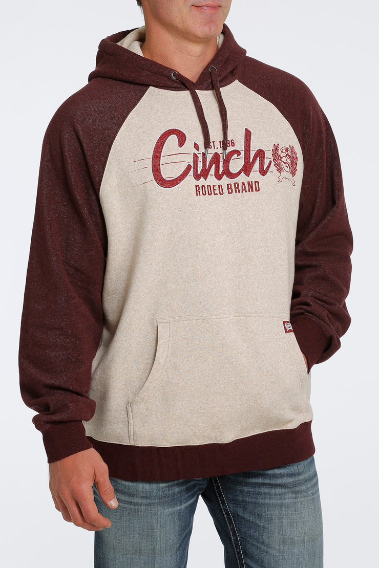 Cinch Men's Hoodie Pullover - Khaki