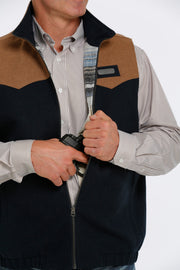 Cinch Men's Concealed Carry Wooly Vest - Navy