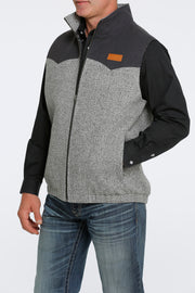 Cinch Men's Wooly Vest - Gray