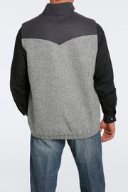 Cinch Men's Wooly Vest - Gray