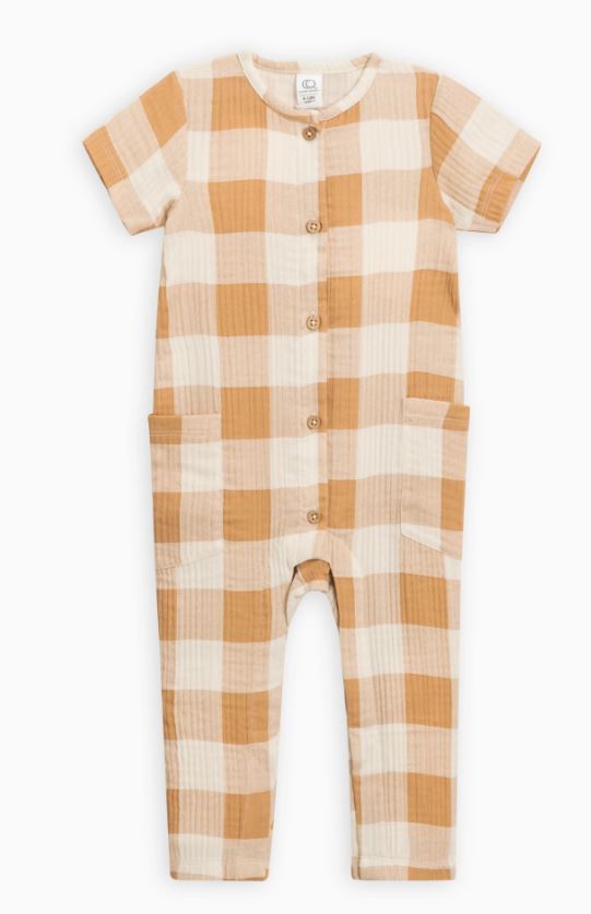 Colored Organics- Nils Muslin Button Suit