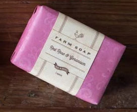 Park Hill - Farm Soap - Red Rose & Geranium