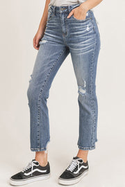 Risen Jeans- Vintage Washed Straight Leg