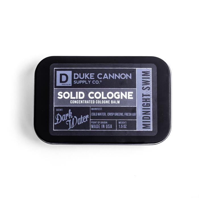 Duke Cannon Solid Cologne - Midnight Swim