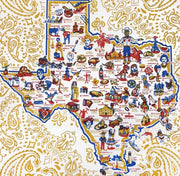 One Hundred 80 Degrees -  Texas Apron - White