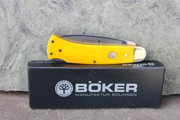 Boker -  Smooth Yellow Bone Knife - 4.25"