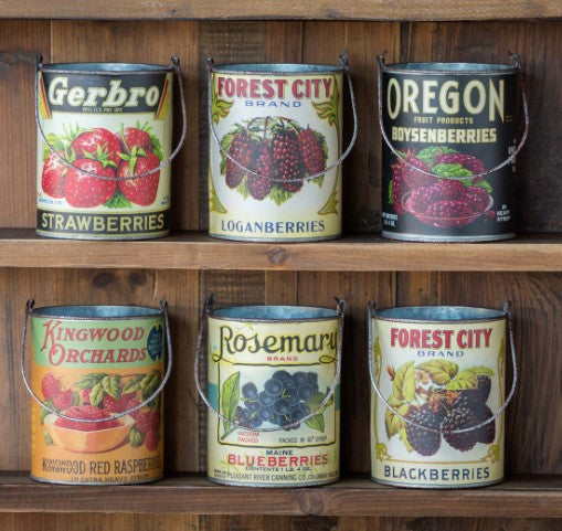 Assorted Berry Cans