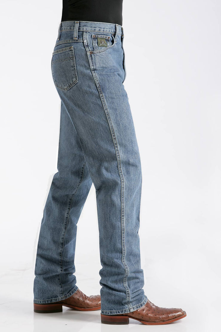 Cinch Men's Jeans - Green Label - Medium Stone Wash