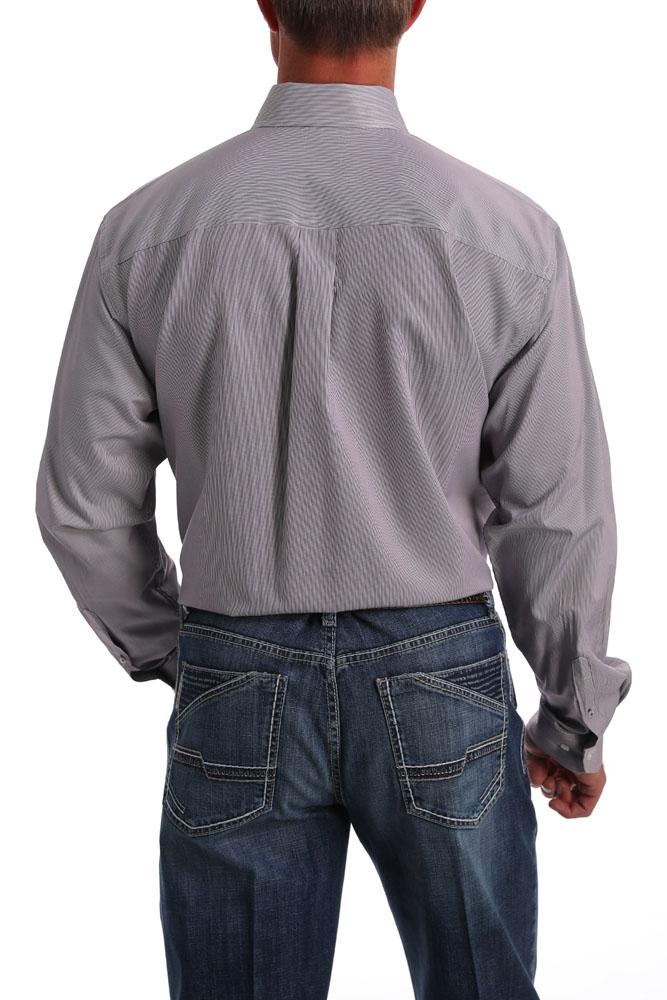 Cinch - Men's Long Sleeve Shirt - Purple