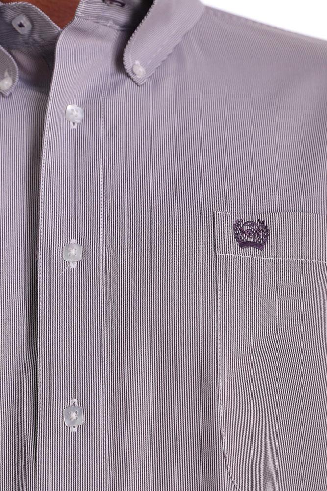 Cinch - Men's Long Sleeve Shirt - Purple