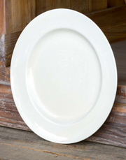 Creamware Dinner Plate