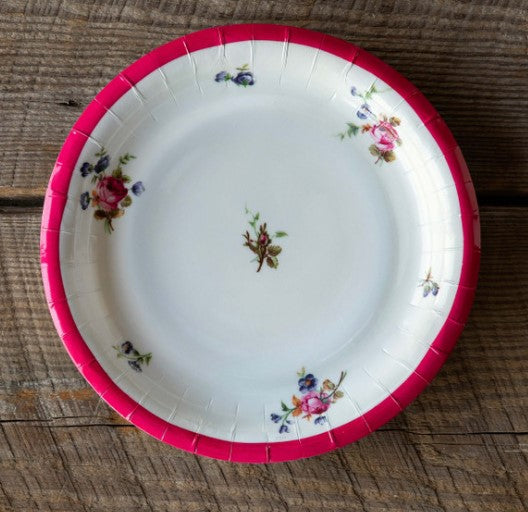 Paper Dinner Plates Petite Flwr