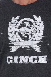 Cinch Men's Short Sleeve T-Shirt - Black Pearl