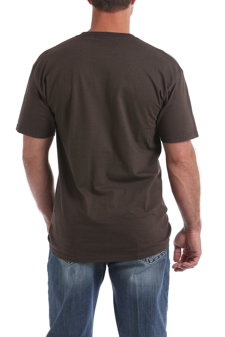 Cinch - Men's Short Sleeve T-Shirt - Brown