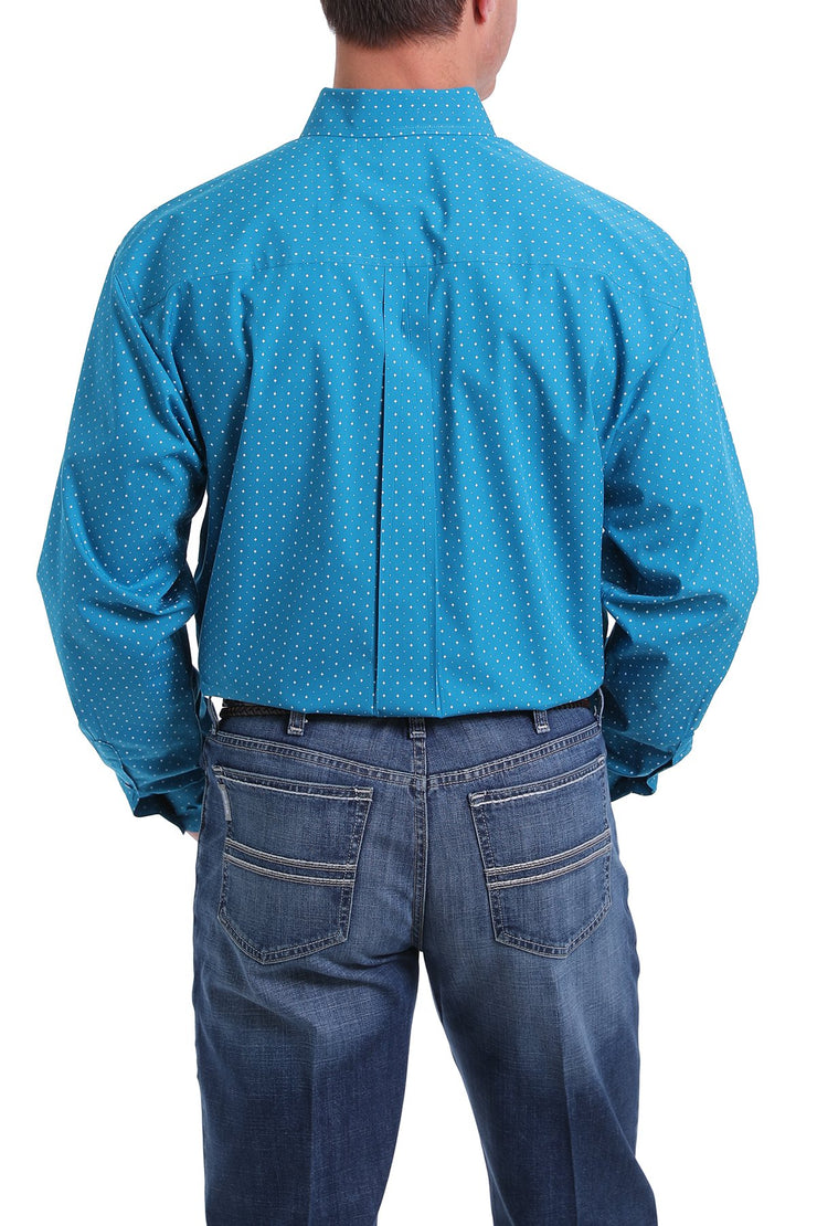 Cinch - Men's Long Sleeve Shirt - Blue