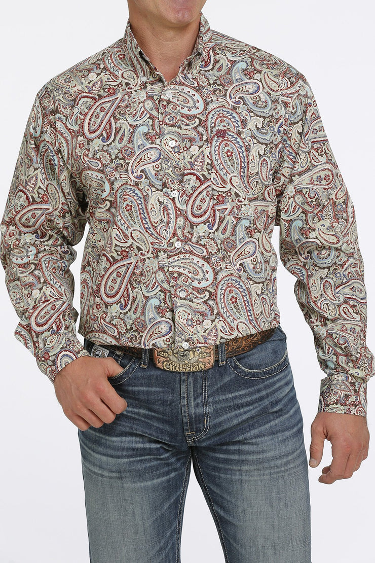 Cinch - Men's Long Sleeve Shirt - Multi