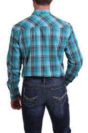 Cinch - Men's Long Sleeve Shirt - Blue